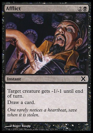 Afflict (10th Edition) Light Play - Nick Nack's Full Frontal Attack