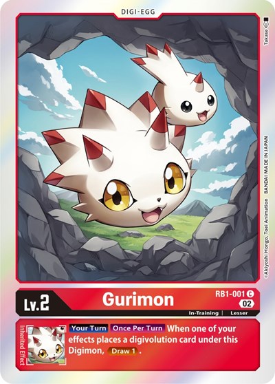 Gurimon (Resurgence Booster) Near Mint Foil