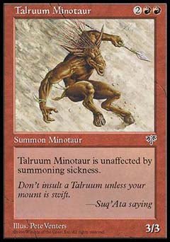 Talruum Minotaur (Mirage) Light Play - Nick Nack's Full Frontal Attack