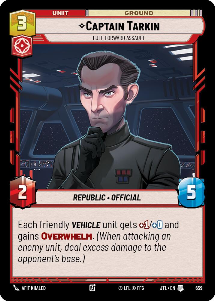 Captain Tarkin - Full Forward Assault (Foil)