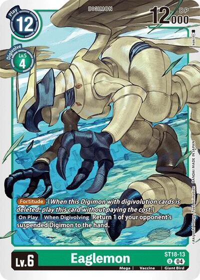 Eaglemon (Starter Deck 18: Guardian Vortex) Near Mint - Nick Nack's Full Frontal Attack