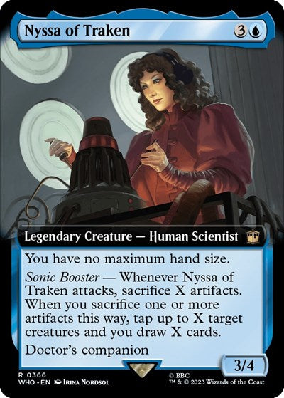 Nyssa of Traken (Extended Art) (Universes Beyond: Doctor Who) Near Mint