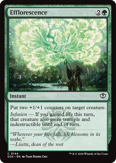Efflorescence (Secrets of Strixhaven) Near Mint