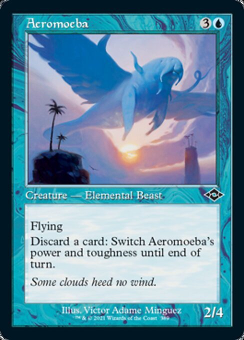 Aeromoeba (Retro Frame) (Modern Horizons 2) Near Mint - Nick Nack's Full Frontal Attack