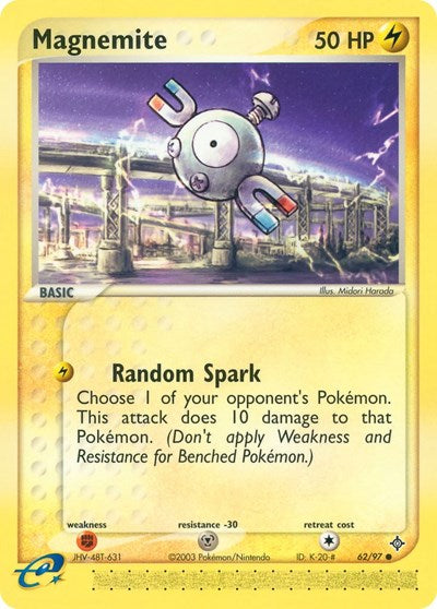 Magnemite - 062 (Dragon) Light Play