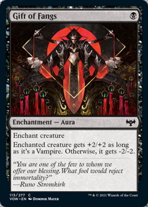 Gift of Fangs (Innistrad: Crimson Vow) Near Mint