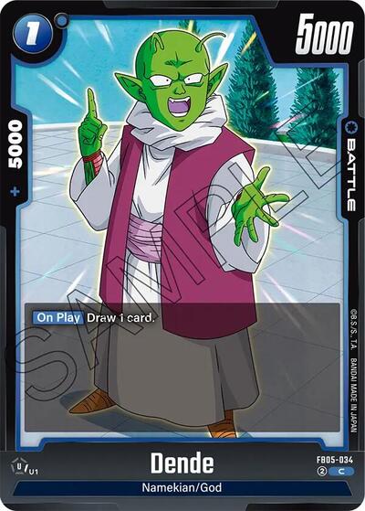 Dende FB05-034 (New Adventure) Near Mint