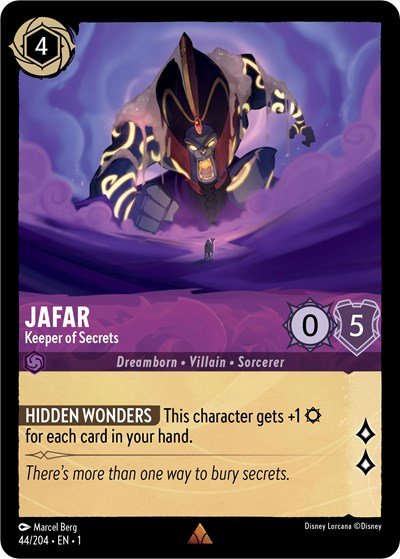Jafar - Keeper of Secrets (The First Chapter) Near Mint - Nick Nack's Full Frontal Attack