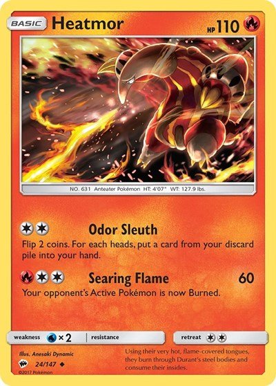 Heatmor (SM - Burning Shadows) Heavy Play - Nick Nack's Full Frontal Attack