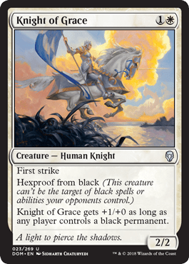 Knight of Grace (Dominaria) Near Mint - Nick Nack's Full Frontal Attack
