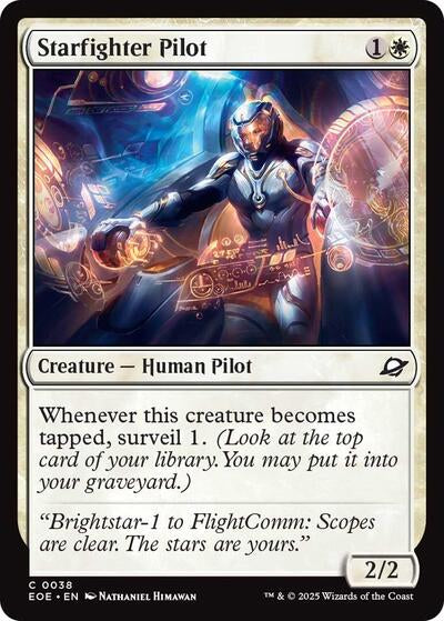 Starfighter Pilot (Edge of Eternities) Near Mint