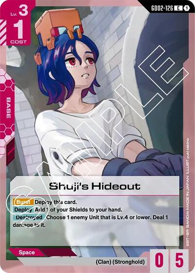 Shuji's Hideout (Dual Impact) Near Mint - Nick Nack's Full Frontal Attack