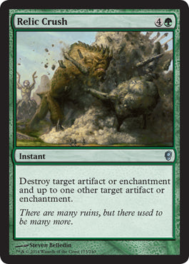 Relic Crush (Conspiracy) Near Mint - Nick Nack's Full Frontal Attack