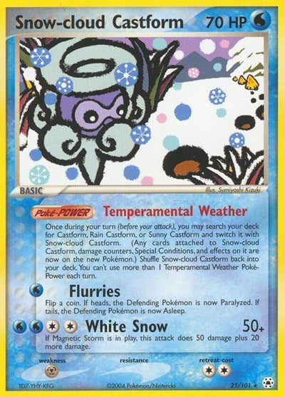 Snow-cloud Castform (Hidden Legends) Light Play