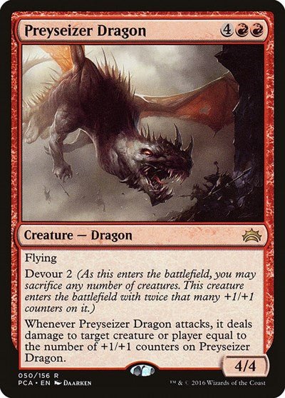 Preyseizer Dragon (Planechase Anthology) Near Mint - Nick Nack's Full Frontal Attack
