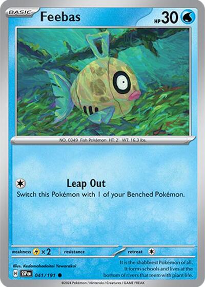 Feebas - 041 (SV08: Surging Sparks) Near Mint