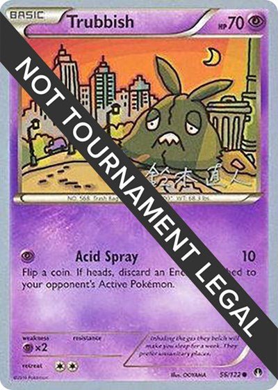 Trubbish - 2017 (Naoto Suzuki) (World Championship Decks) Near Mint - Nick Nack's Full Frontal Attack