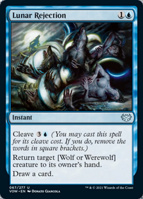 Lunar Rejection (Innistrad: Crimson Vow) Near Mint