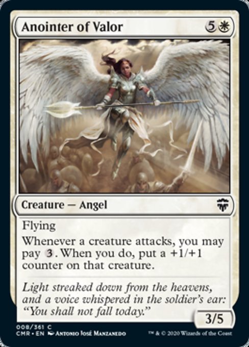 Anointer of Valor (Commander Legends) Near Mint - Nick Nack's Full Frontal Attack