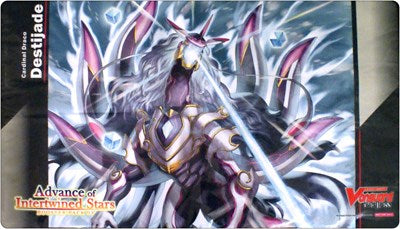 Cardfight!! Vanguard overDress Preorder Playmat: Advance of Intertwined Stars Cardinal Draco Destijade (Bushiroad Playmats) New - Nick Nack's Full Frontal Attack