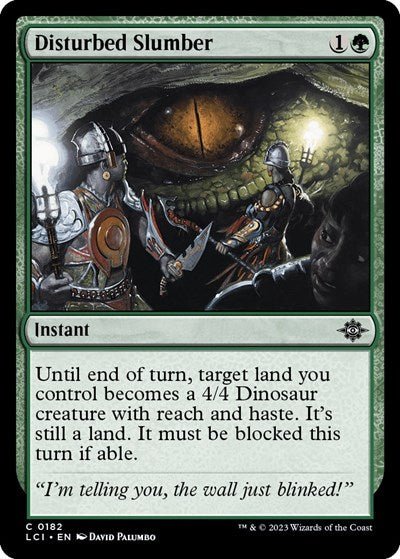 Disturbed Slumber (The Lost Caverns of Ixalan) Near Mint - Nick Nack's Full Frontal Attack