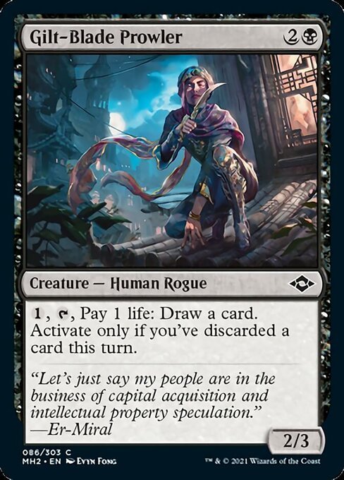 Gilt-Blade Prowler (Modern Horizons 2) Near Mint - Nick Nack's Full Frontal Attack