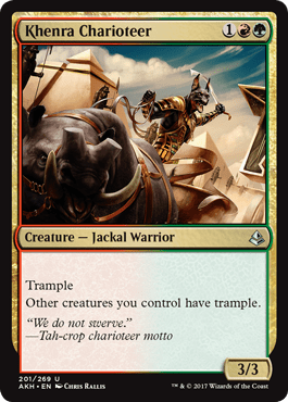 Khenra Charioteer (Amonkhet) Near Mint - Nick Nack's Full Frontal Attack