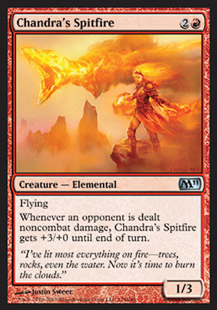 Chandra's Spitfire (Magic 2011 Core Set) Near Mint