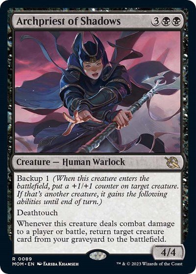 Archpriest of Shadows (March of the Machine) Near Mint - Nick Nack's Full Frontal Attack