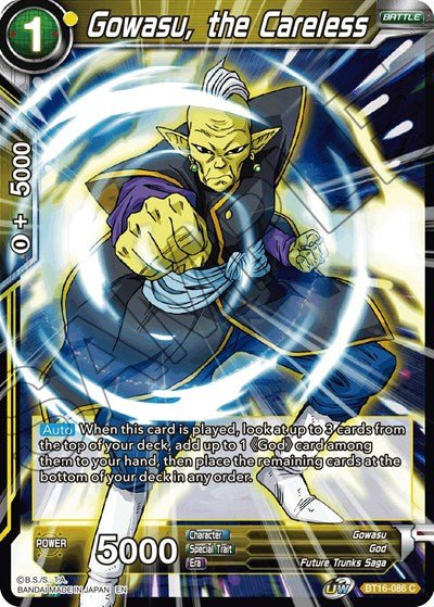 Gowasu, the Careless (Realm of the Gods) Near Mint - Nick Nack's Full Frontal Attack