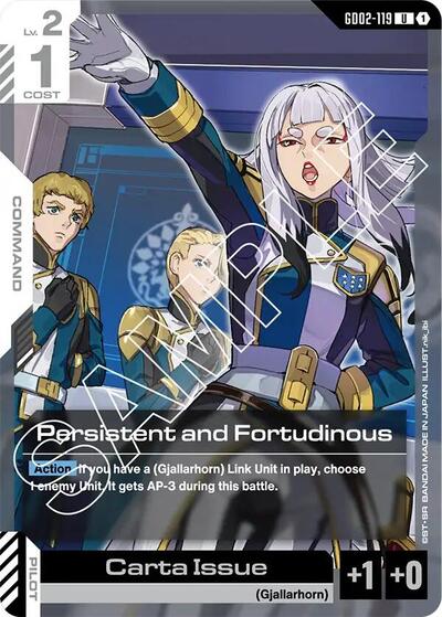 Persistent and Fortudinous (Dual Impact) Near Mint - Nick Nack's Full Frontal Attack