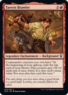 Tavern Brawler (Commander Legends: Battle for Baldur's Gate) Near Mint - Nick Nack's Full Frontal Attack