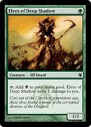 Elves of Deep Shadow (Duel Decks: Izzet vs Golgari) Near Mint - Nick Nack's Full Frontal Attack