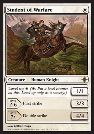 Student of Warfare (Rise of the Eldrazi) Near Mint - Nick Nack's Full Frontal Attack