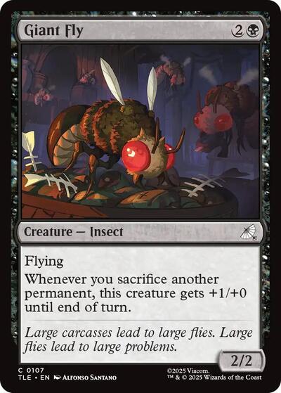 Giant Fly (Avatar: The Last Airbender: Eternal-Legal) Near Mint Foil