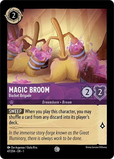 Magic Broom (The First Chapter) Near Mint - Nick Nack's Full Frontal Attack