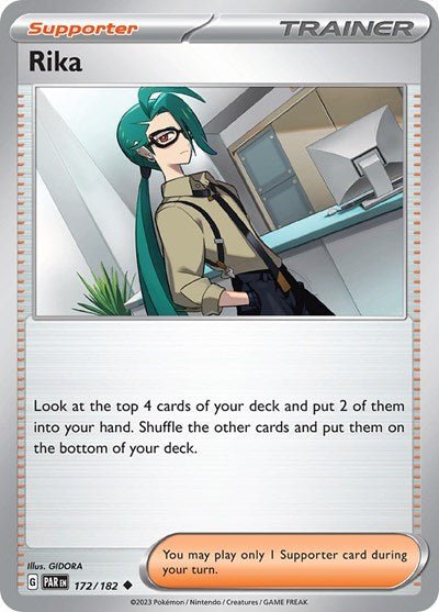 Rika (Scarlet and Violet: Paradox Rift) Near Mint - Nick Nack's Full Frontal Attack