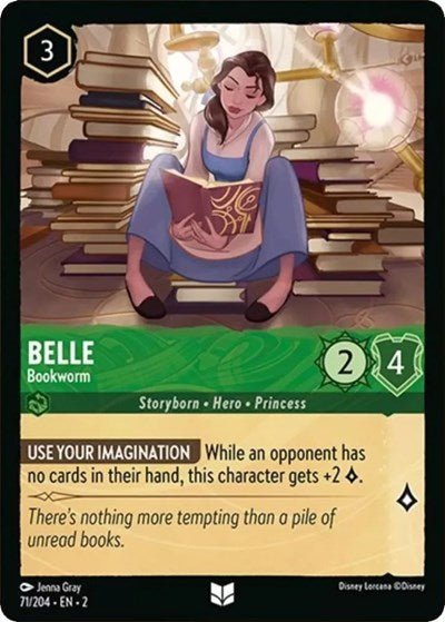 Belle - Bookworm (Rise of the Floodborn) Near Mint - Nick Nack's Full Frontal Attack