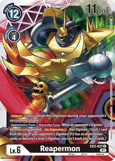 Reapermon (Digital Hazard) Near Mint - Nick Nack's Full Frontal Attack