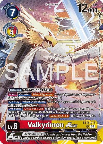Valkyrimon ACE (Participation) (Hackers' Slumber Release Event Cards) Near Mint - Nick Nack's Full Frontal Attack