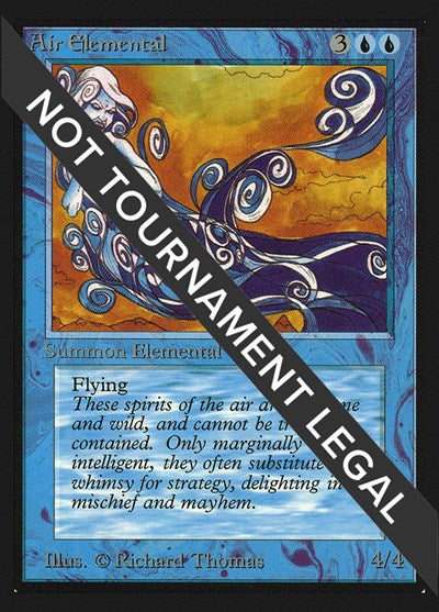 Air Elemental (Collector's Edition) Light Play - Nick Nack's Full Frontal Attack