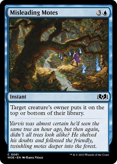 Misleading Motes (Wilds of Eldraine) Near Mint - Nick Nack's Full Frontal Attack