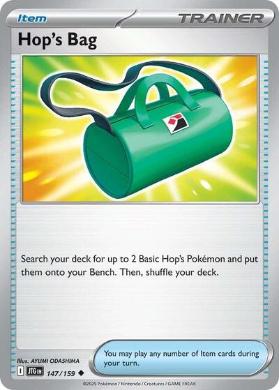 Hop's Bag (SV09: Journey Together) Near Mint - Nick Nack's Full Frontal Attack