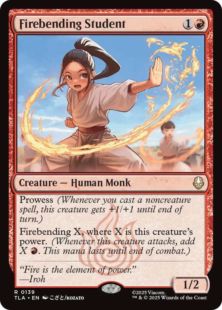 Firebending Student