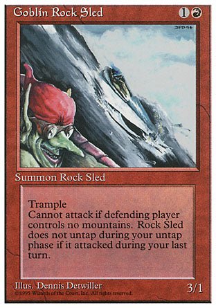 Goblin Rock Sled (4th Edition) Light Play - Nick Nack's Full Frontal Attack