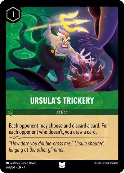 Ursula's Trickery (Ursula's Return) Near Mint - Nick Nack's Full Frontal Attack