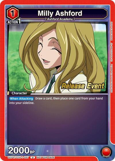 Milly Ashford (087) (Code Geass: Lelouch of the Rebellion Release Event Cards) Near Mint