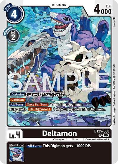 Deltamon (Dual Revolution Booster) Near Mint