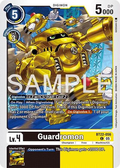 Guardromon (Cyber Eden) Near Mint - Nick Nack's Full Frontal Attack
