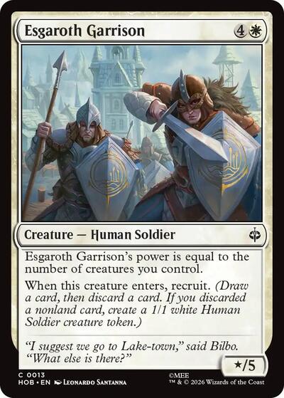 Esgaroth Garrison (The Hobbit) Near Mint